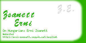 zsanett erni business card